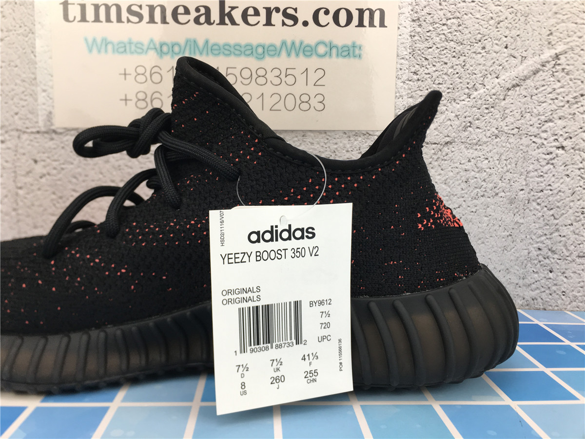 Yeezy Boost 350 V2 Core Black Red BY9612